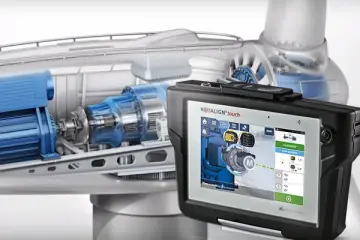 Wind Turbine Generator Alignment with ROTALIGN touch